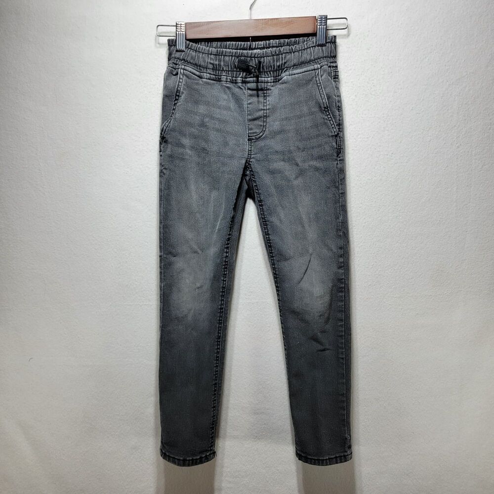 Buffalo David Bitton Boys Black Pants Cotton Twill Solid Pockets
